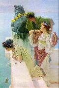 Alma Tadema Advantageous Position oil on canvas